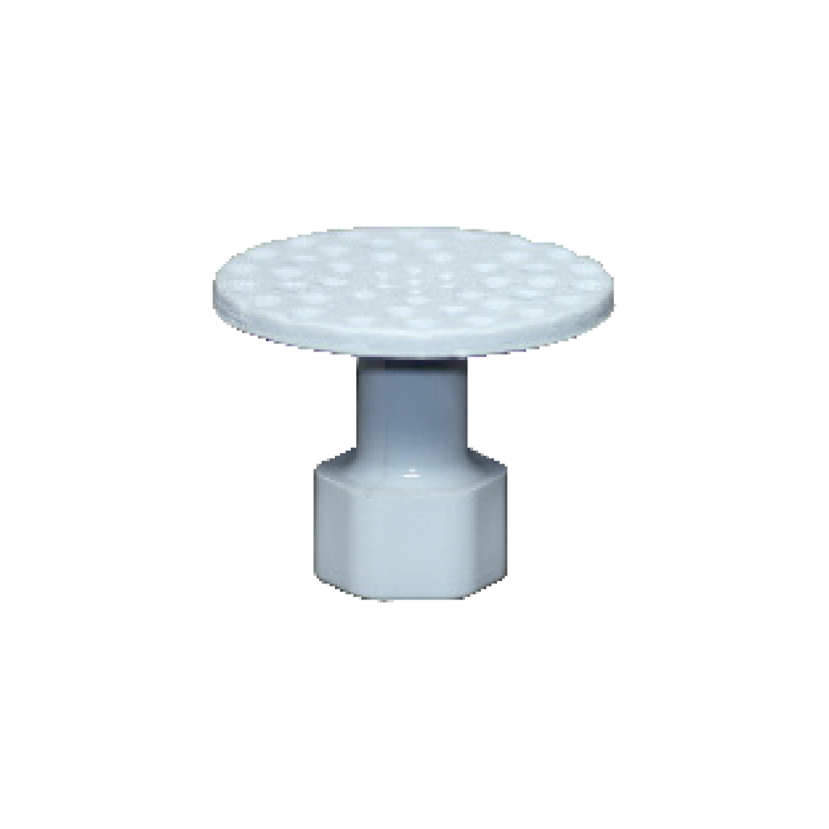 10306 - PDR Boyasız Göçük Düzeltme Plastiği Yuvarlak Delikli Düz Çap 27mm - D. N6 - Grİ