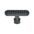10825 - PDR Boyasız Göçük Düzeltme Plastiği Bombeli Kavisli 16X45mm - D. N6 - Siyah