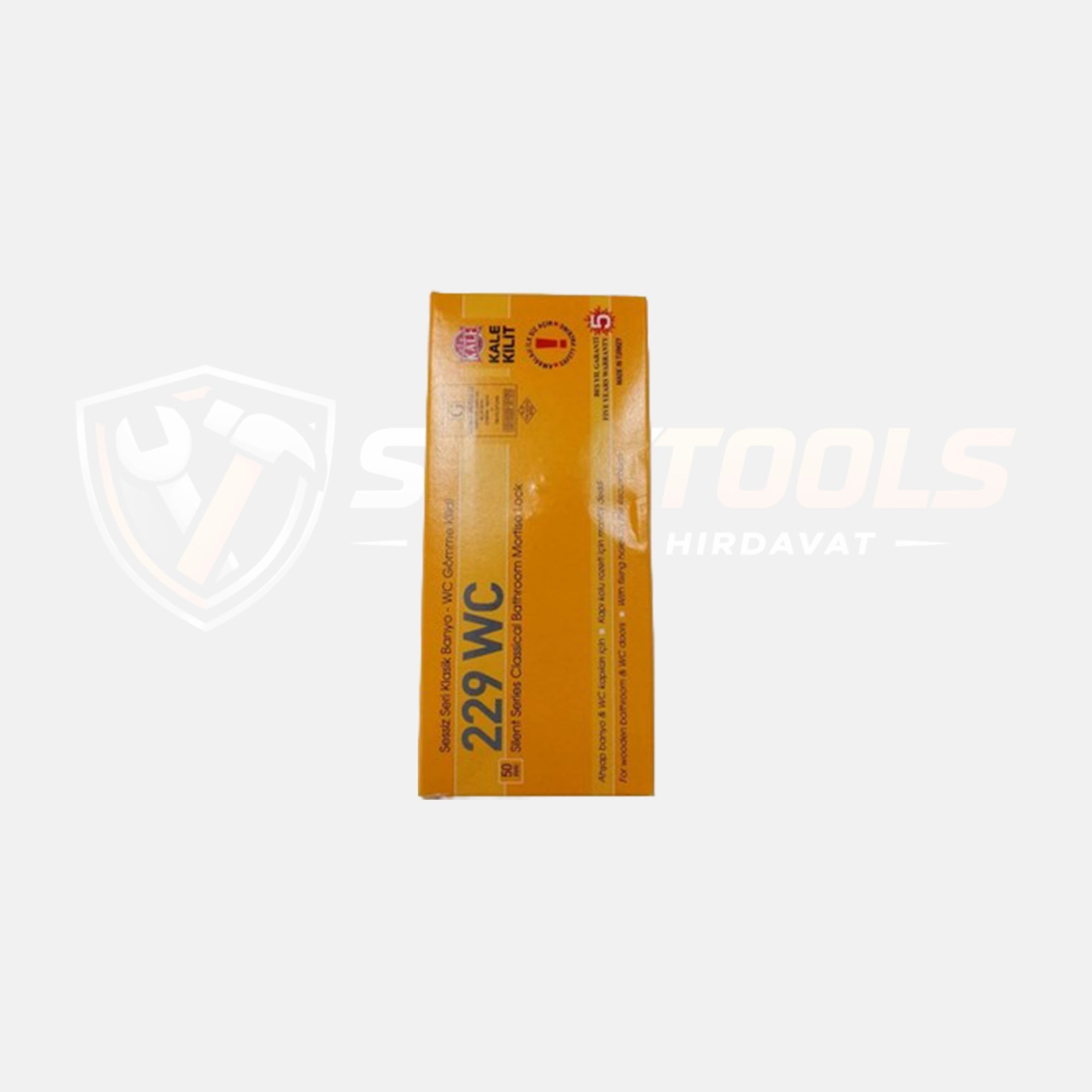 Kale Kilit 229 WC Sessiz Seri Klasik Banyo Gömme Kilidi 50 mm