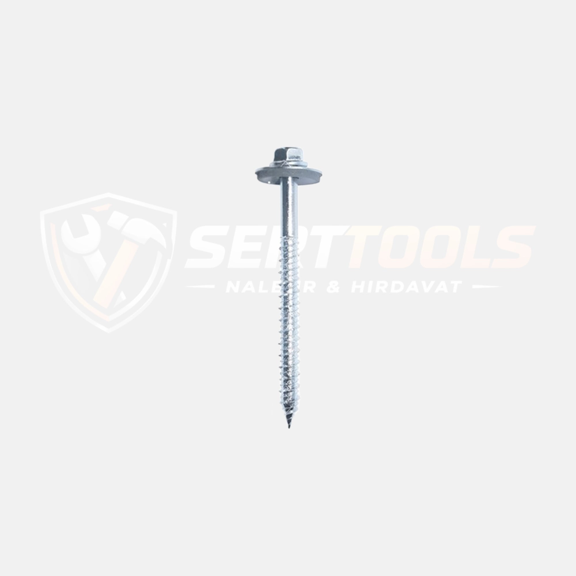 Akdeniz Betofast Pullu Beton Vidası 6,3 x 75 mm (800 Adet)