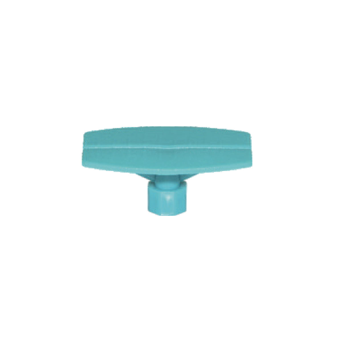 12020 - PDR Boyasız Göçük Düzeltme Plastiği Elips Düz 50X27Mm - D. N6 - Yeşil