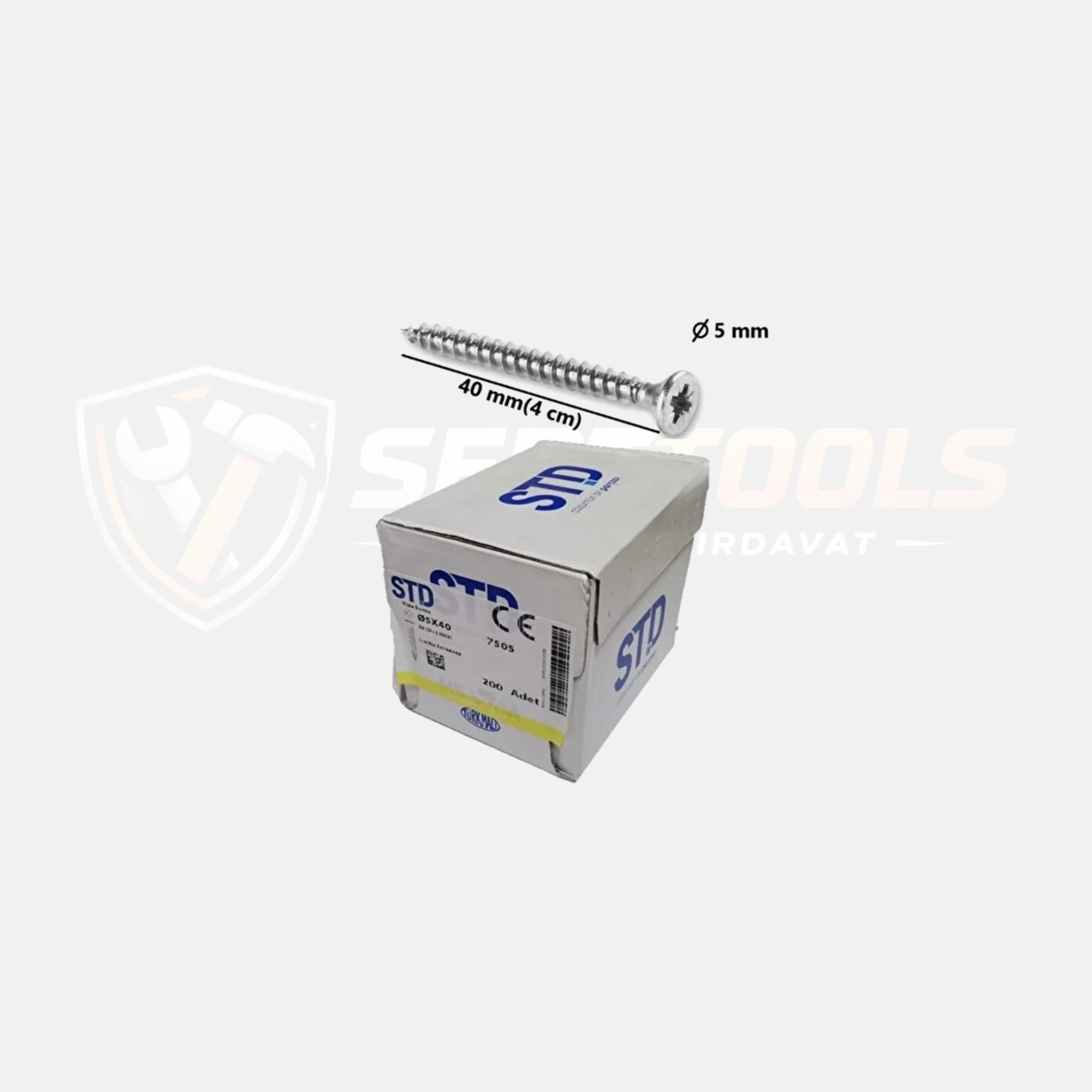 STD Vida Sunta 5x40 mm (200 Adet)