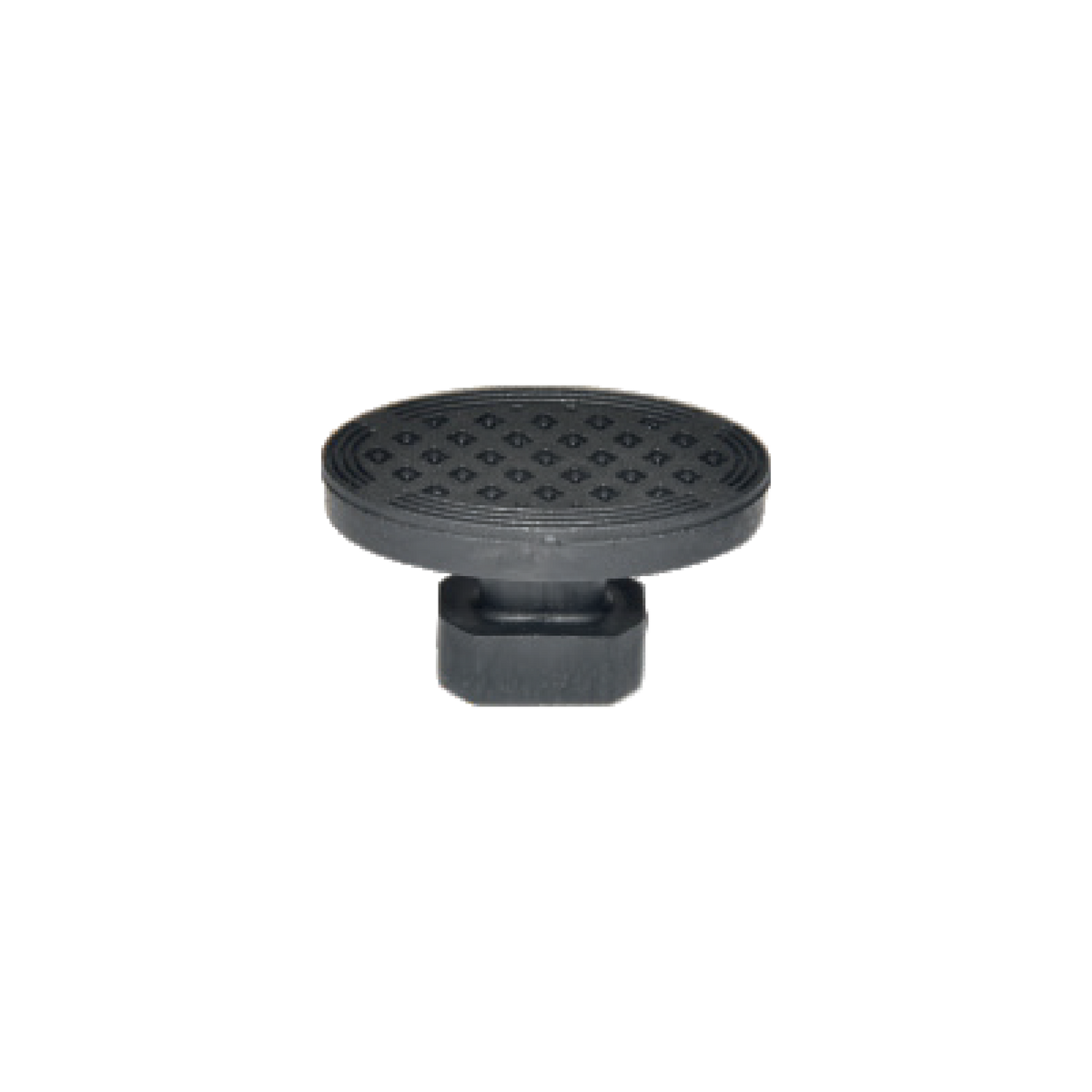 12304 - PDR Boyasız Göçük Düzeltme Plastiği Köşe Elips Düz Çap 40x24mm - D. N6 - Siyah