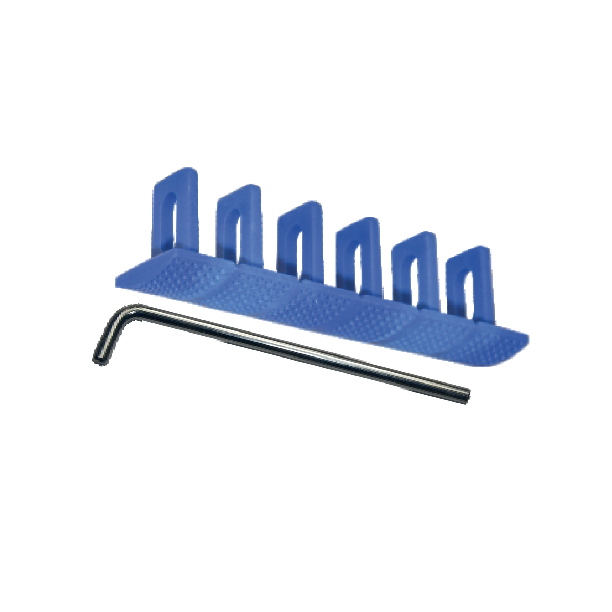 12370 - Set PDR Boyasız Göçük Düzeltme Plastiği Mavi 6 Lı Düz 22,5mm + L Kol