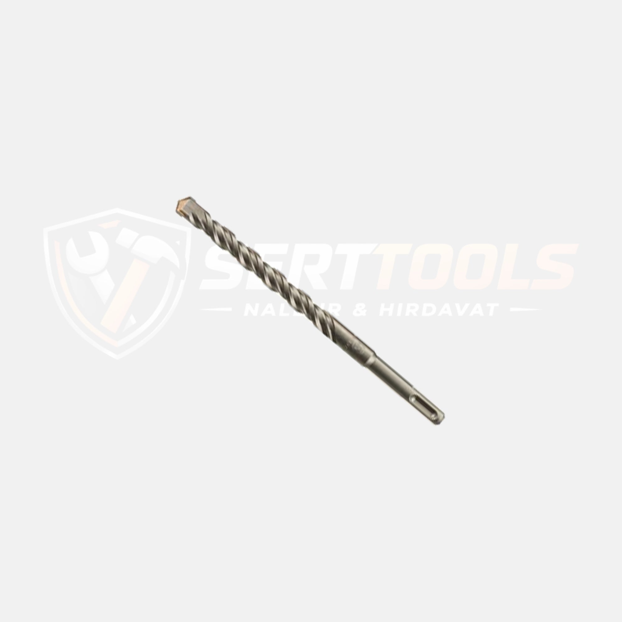 Tomax Beton Matkap Ucu: 12 mm çap, 100/160 mm uzunluk, yüksek performanslı SDS tip matkap ucu.