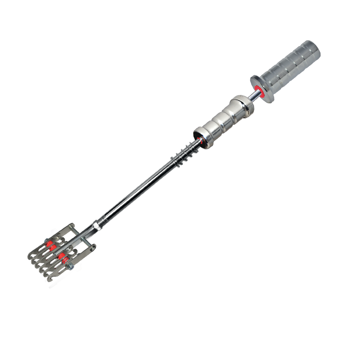 16079 - Set Pdr Kaporta Göçük Düzeltme Tokmağı Çift Yönlü Aslan Pençesi 6 Kancalı Metal Saplı 2,600Kg 68,5cm