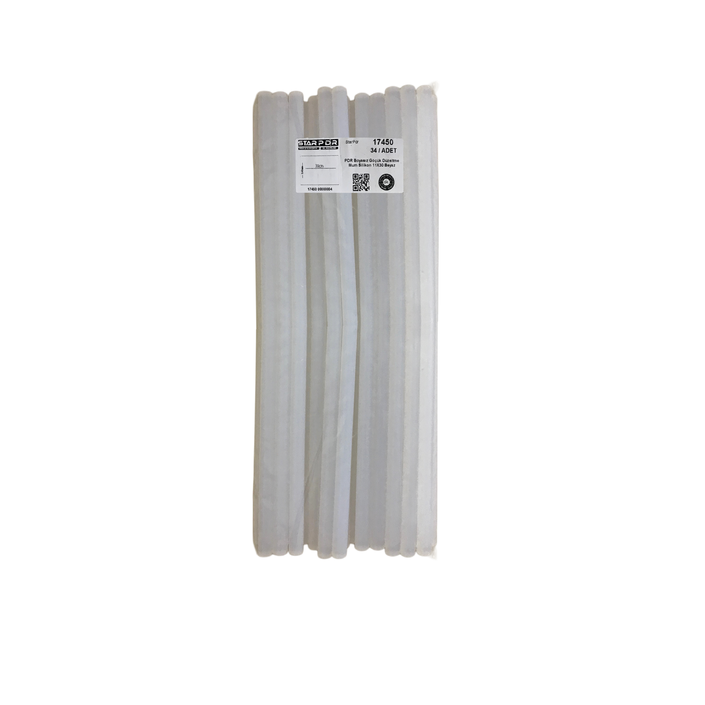 PDR - Mum Silikon Çubuk Şeffaf 12Mm /660