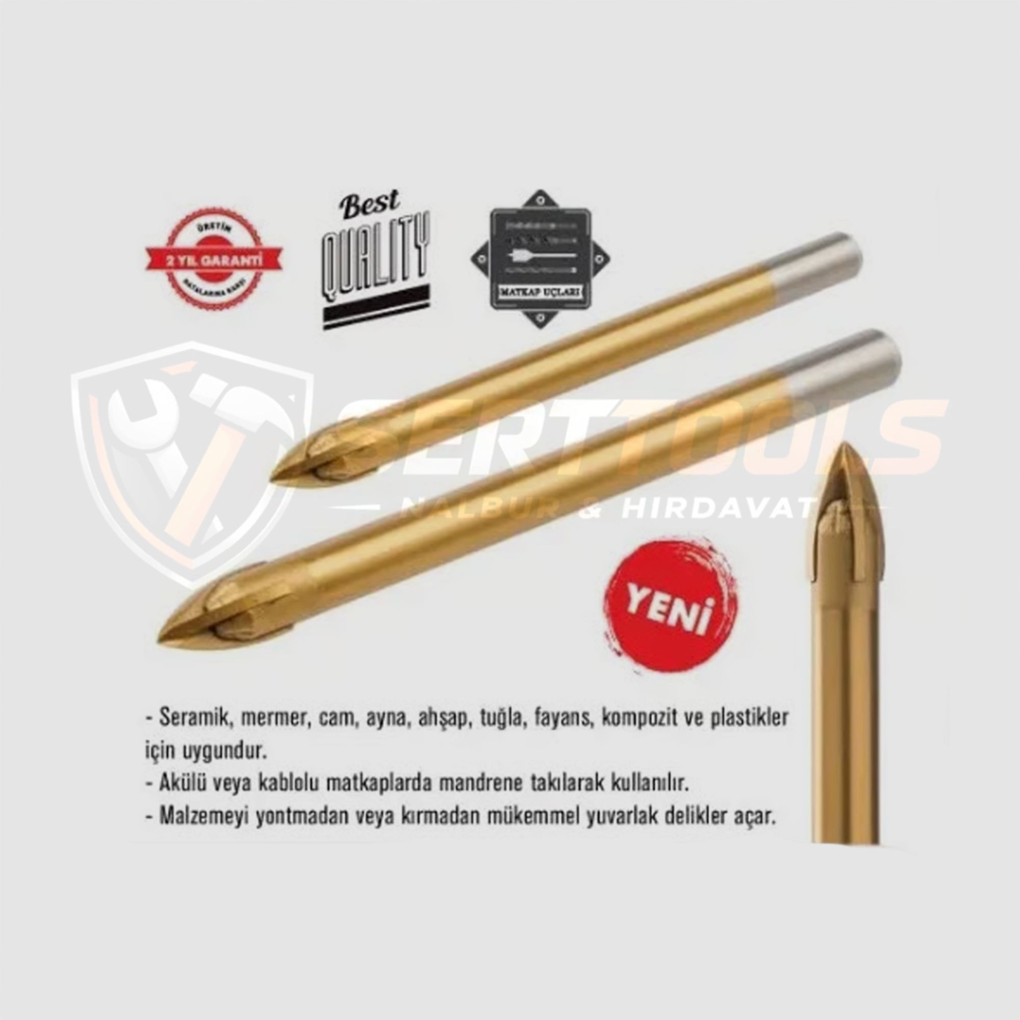 Tomax universal matkap ucu 7 mm 12 mm 8 mm