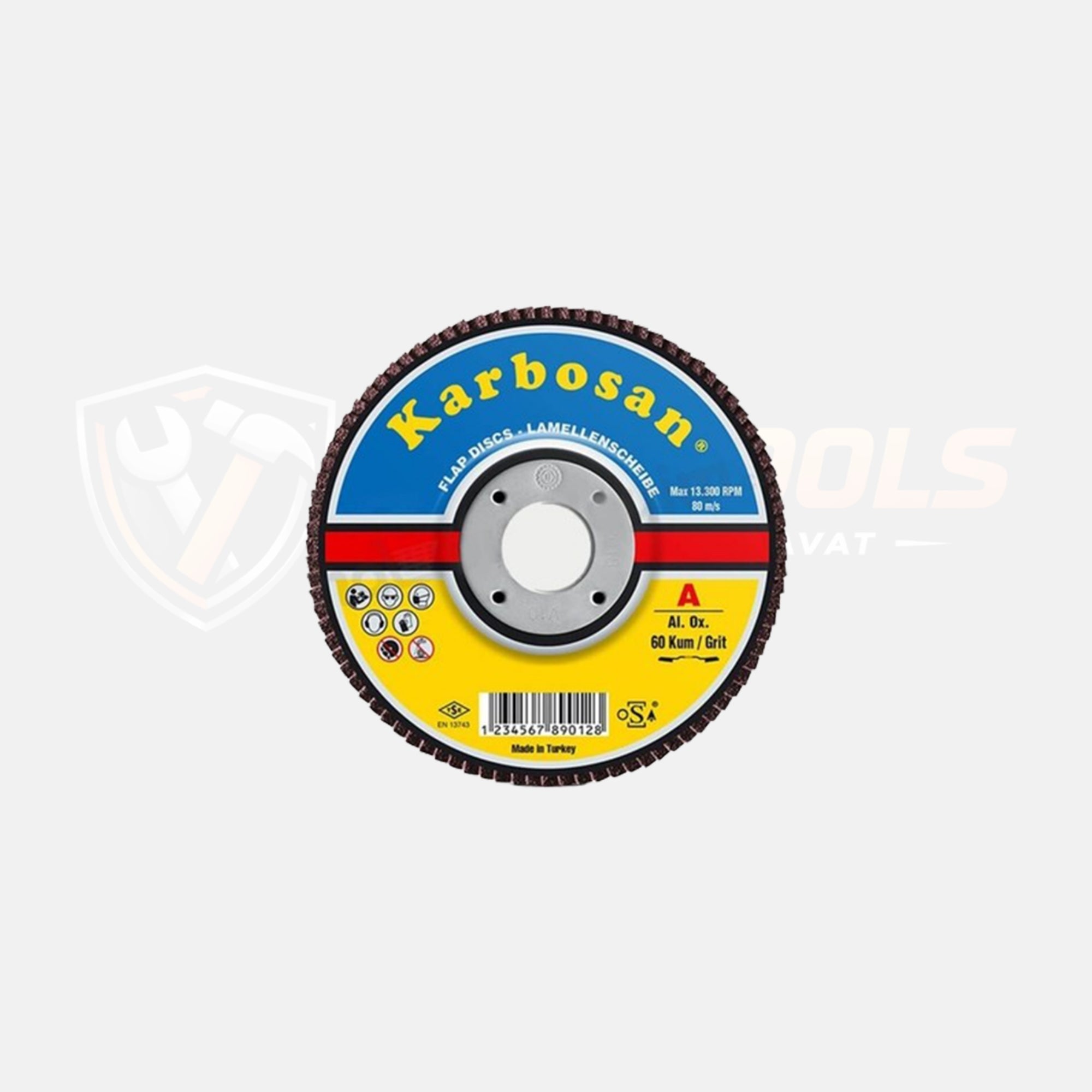 Karbosan 115mm Flap Disk 60 Kum