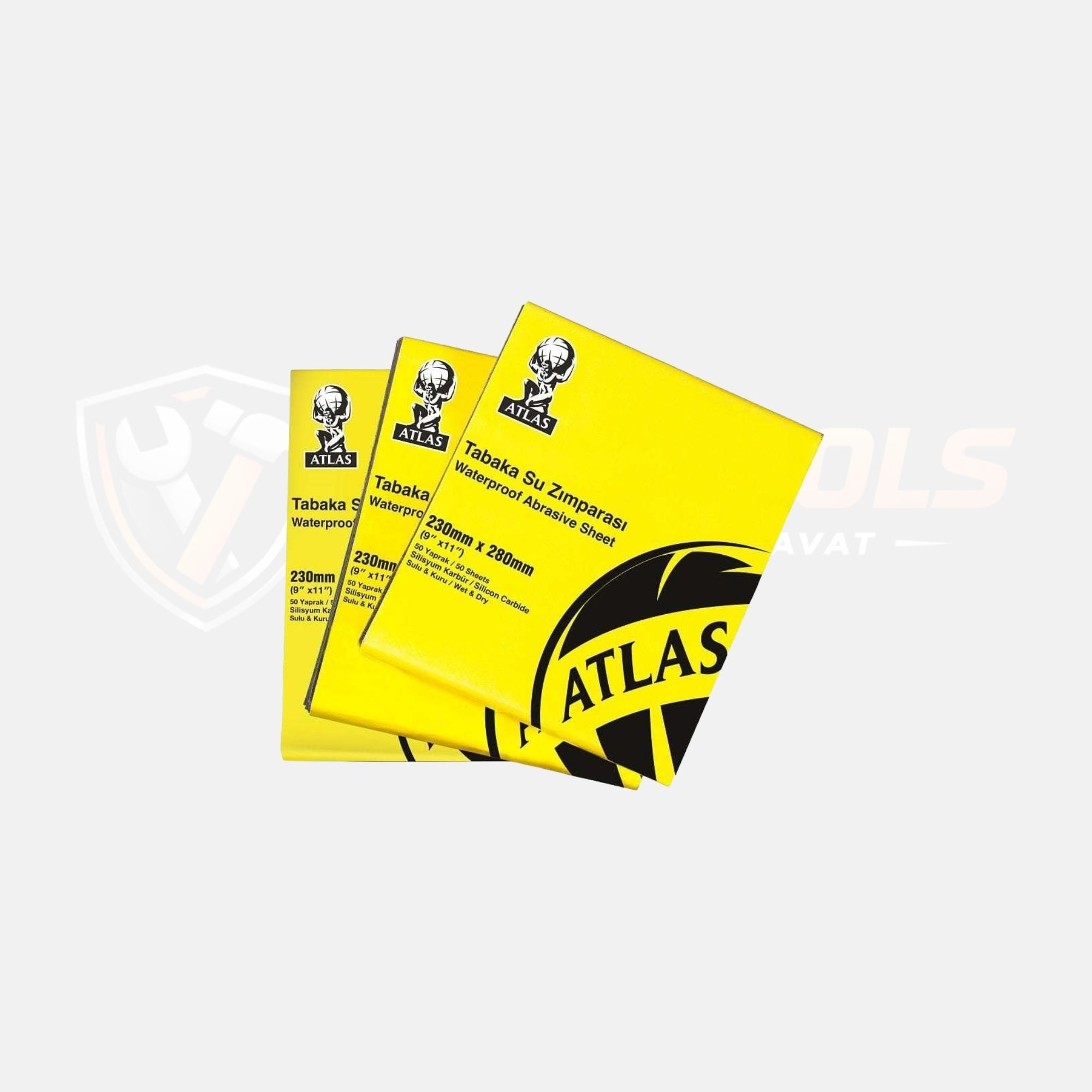 Atlas Su Zımparası (Waterproof) • Ölçü: 230 x 280 mm