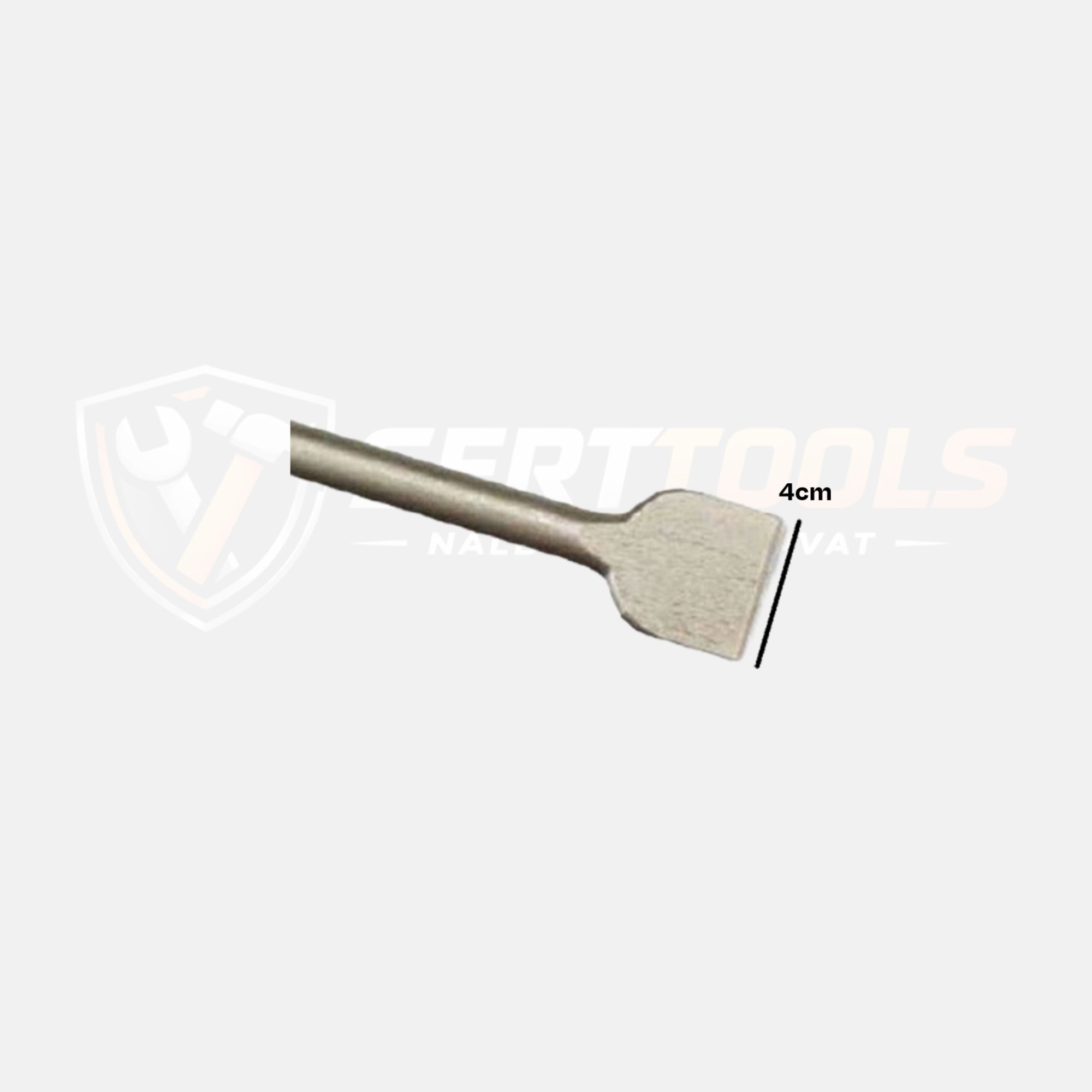 Tomax Kırıcı Delici Keski 14x250 mm Geniş Ağızlı Yassı Keski (Flat Chisel Large - 40 mm Ağız)